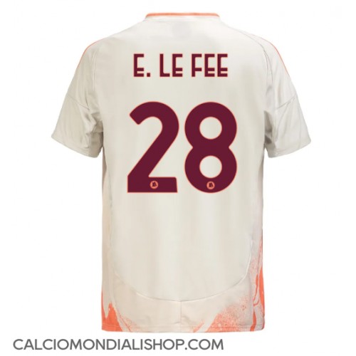 Maglie da calcio AS Roma Enzo Le Fee #28 Seconda Maglia 2024-25 Manica Corta